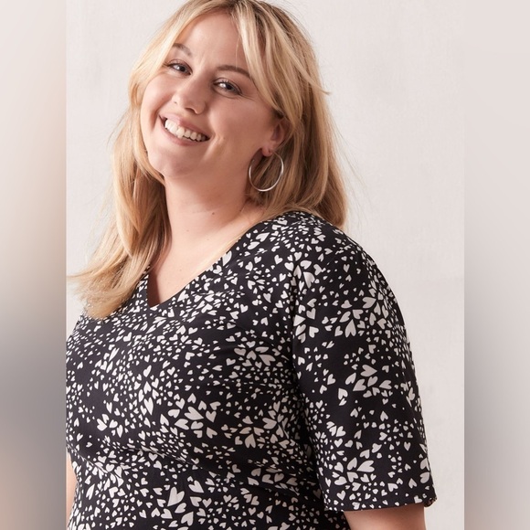 Pennington’s A-Line Printed Dress With Tied Waist - In Every Story Size 20 - Picture 3 of 13